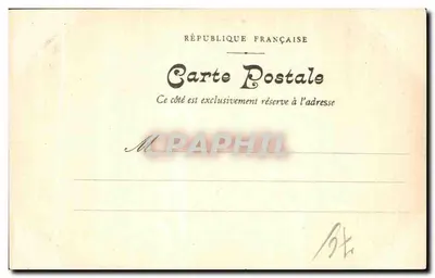 Rouen — Fontaine Jeanne d'Arc — Col. N. G. N° 14 — Verso