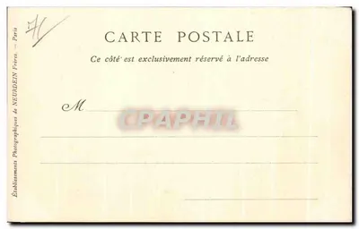 Stary Rouen — Stare Biuro Finansów, Plac Katedry (1824) — Collections ND Phot — Rewers