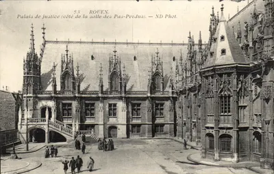 Rouen — Palácio de Justiça (lado da sala dos Passos Perdidos) — ND Phot.