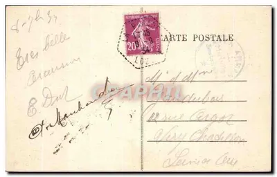 L'Aven-Armand — Na Floresta-Virgem Os Ciprestes — Verso