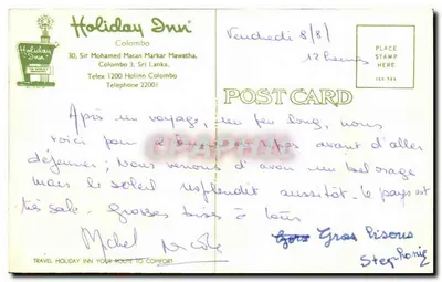 Holiday Inn Colombo — vista externa, quarto e piscina — editor Holiday Inn — Verso