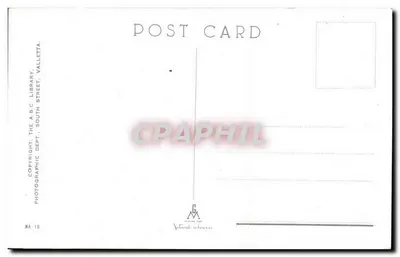 St. Julian's Bay — widok panoramiczny — A.B.C. Library, Valletta — Rewers