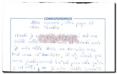 Rivier Rother — widok portu z łódkami — wydawca nie widoczny — Rewers