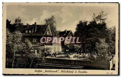 Café "Walde ruh", Wilschdorf b. Dresden — Nr. 193