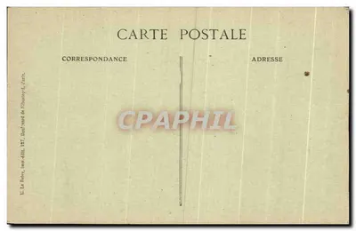 Salonique — Os muros leste da velha cidade — Visé, Paris N° 1529 — Verso