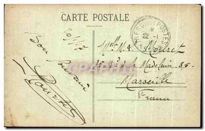Vestígios dos Muros de SALONIQUE — Edição Francesa n° 106 — Verso