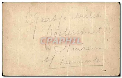 Widok całej długości nabrzeża — portowa miasto — wydawca nieznany — Rewers