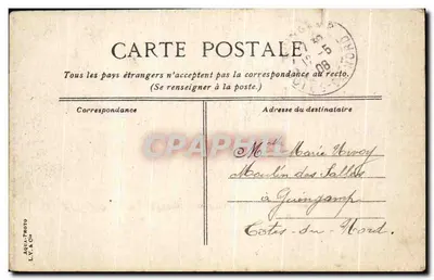 Alger. Le port : vue prise de l'hôtel de l'Europe — éditeur L.Y.P.C.I. n° 6 — Verso