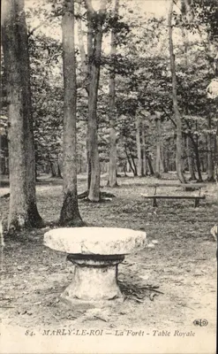 Marly-le-Roi — A Floresta — Mesa Real — Editor MLD, n°84