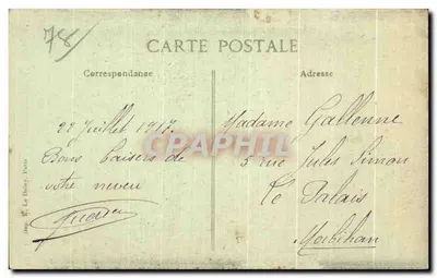 Marly — A Floresta — Grande Fonte — Editor E. Le Deley, Paris, n°83 — Verso
