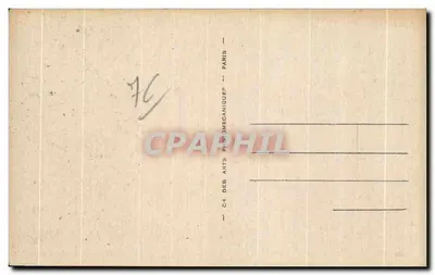 Dieppe — Kasyno i Bulwar Verdun — CI des Arts Mécaniques, Paryż, nr 287 — Rewers