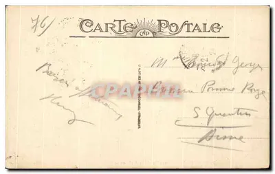 Dieppe - Vue d'ensemble de la Jetée ouest — éditeur inconnu, n° 73 — Verso