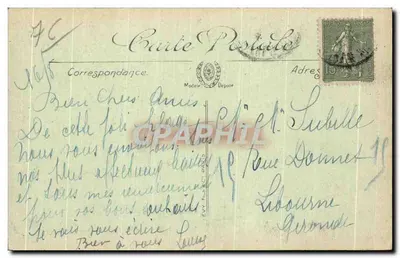 Saint-Valéry-en-Caux — Sturmtag an der Grande Marie — LL. — Rückseite