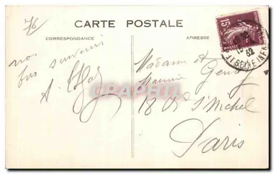 Sainte-Adresse — Boulevard Félix Faure — vista panoramica con tramway — editore sconosciuto, n° 263 — Verso