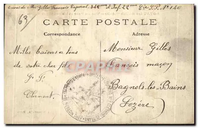 ROYAT-les-BAINS (P.de-D.) — Vista do Parque e os novos Hotéis — L'Hirondelle, Paris — Verso