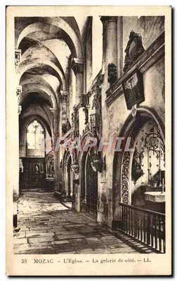 Mozac - A Igreja - A Galeria Lateral — LL. n° 58