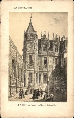 Rouen — Hotel de Bourgthéroulde — Édition Artistique SUPRA Paris