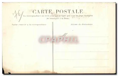 Rouen - Jardim das Plantas. A Grande Serre — editor anônimo, n° 449 — Verso