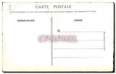 Rouen outrora 1845 — Igreja de São Ouen (vista da rua do Lobo) — Edição H. Barbé, n°5 — Verso