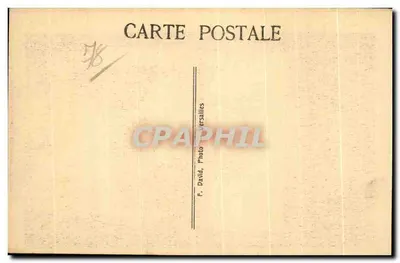 Widok Chevreuse i Zamek Madeleine — zbudowany w 975, zniszczony w 1624 — F. David, Photo Versailles — Rewers