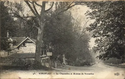 Viroflay — A Chaumière e Avenida de Versailles — Restaurante da Chaumière