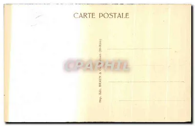 Giovani Alsaziane — ritratto di due giovani donne in costume tradizionale — editore BRAUN & GRIFFON (Ht-Rhin) — Verso