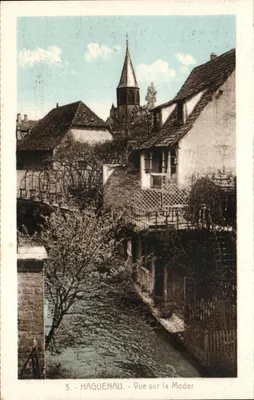 Haguenau — Vista sobre a Moder