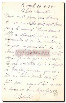 Monastir — Cemitério Árabe e Marabout Sidi-Mézri — Editor desconhecido, n° 13 — Verso