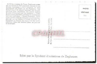 ZAGHOUAN — Miasto Marzeń i Radości Rolniczych — Wydawnictwo Illustra — Rewers