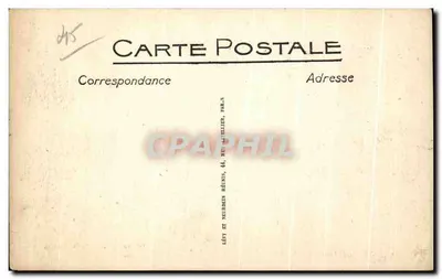 Briare (Loiret) - O Hospício — Edição M. R. Cliché Guillemeau — Verso