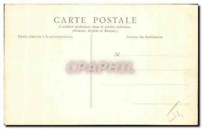 Orléans — Igreja de São Paulo — B.F. Paris — Verso