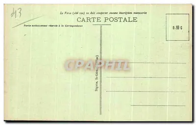 Le Puy-en-Velay — De Roche Corneille en de Kathedraal — uitgever Idéral — Achterkant