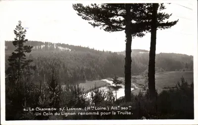 Le Chambon-sur-Lignon — O canto do Lignon famoso pela truta — Edição de Rhône e Ville