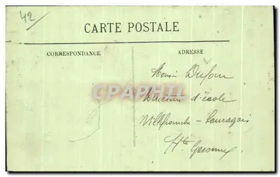 Roanne — Quai Loiry — E. Granottier, Lib. Carrofour Roanne — Rewers