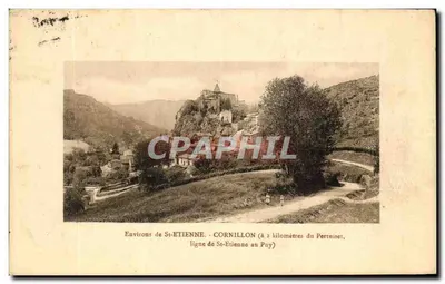 Arredores de Saint-ÉTIENNE - CORNILLON (a 2 quilômetros do Portaiset, linha de Saint-Étienne ao Puy)