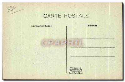 Nemours — O Loing — editor Baggen Thénard, n°15 — Verso