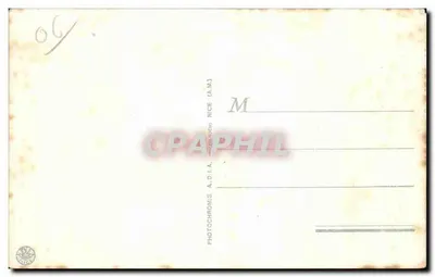 Vence (A.M.) — Portal i Plac du Peyra — wydawca A.D.I.A. NICE, nr 3913 — Rewers