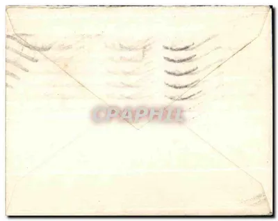 Angouleme — Ansichtskarte an Herrn Delaize gesendet — 15 Cent-Stempel — Rückseite