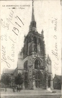 Ay — A Igreja — A Champagne Ilustrada, n°1