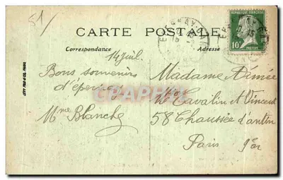 Epernay — Il Quai della Marne — Edit. Péroche, Epernay, n°5 — Verso