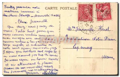 Chalons-sur-Marne — Plac Caisse d'Épargne (Gloria Victis) — Wydawca OR, nr 59 — Rewers