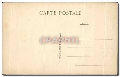 Ste-MARIE-sur-MER (Loire-Inf.) — Brzeg przy pełni — F. Chapeau, Wydawca i drukarz Nantes — Rewers