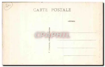 Os Menhirs de Lessac — Guérande (Loire-Inf.) — F. Chapeau, editor Nantes — Verso