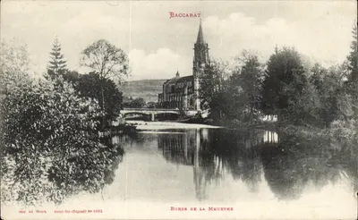 Baccarat — Bordas da Meurthe — Imp. Ad Weick, Saint-Dié (Depositado) N° 1632