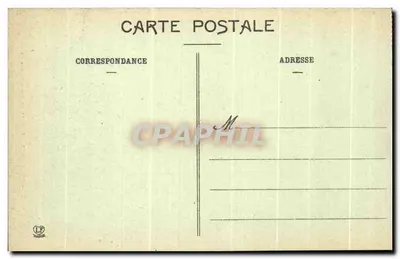 Cauterets - Skoczek Pont d'Espagne — Les Hautes-Pyrénées — Phototype Labouche Frères, Pau, n°10 — Rewers