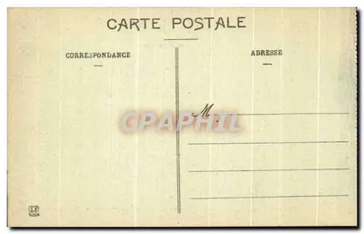 Stara pocztówka Les Hautes Pyrenees Val De Cambasque Cauterets — Rewers