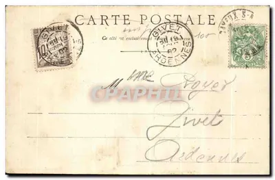 Arredores de CAYEUX-S/MER — O Porto do Hourdel — Editor não identificado — Verso