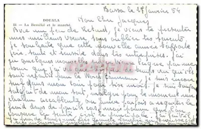 Mercado de Douala — Basse de Jacques — Foto L. Pume — Verso
