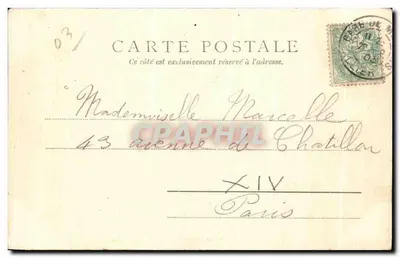 A Catedral — Moulin (Allier) — F. Desvax, editor, Moulin (Allier) — Verso