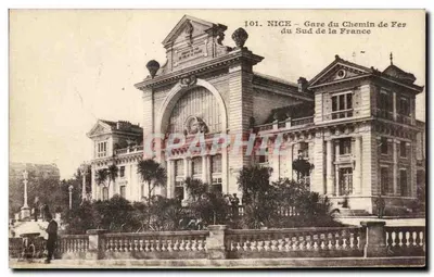 फ्रांस के दक्षिण रेलवे स्टेशन — निस — एडिटर: BzG, संख्या 101